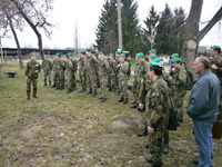 Studenti Univerzity obrany na exkurzi u 101. spojovacího praporu v Lipníku nad Bečvou