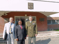 Návštěva ministra obrany Mozambiku – našeho absolventa