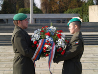 Příslušníci brněnské posádky si připomněli Den veteránů