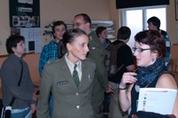 Univerzita obrany se prezentovala na Gymnáziu v Žatci