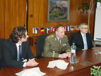Setkání Studentského klubu AFCEA s představiteli české pobočky 