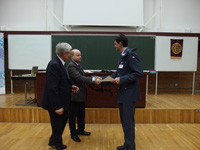 Student UO získal na sympoziu "BEST POSTER AWARD"