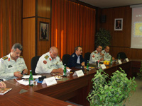 Jordánský generál na Univerzitě obrany
