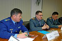 Zástupce velitele kazašské Národní univerzity obrany na UO