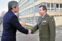 Ministr obrany navštívil Fakultu vojenského zdravotnictví
