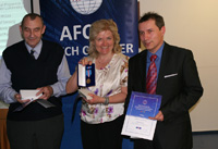 Ocenění prezidenta Studentského klubu AFCEA na UO