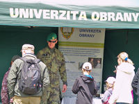 Univerzita obrany se prezentovala na Bahnech