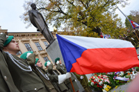 Brno si připomnělo 97. výročí vzniku Československa