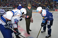 Univerzita obrany spolu s ligovými hokejisty uctila válečné veterány