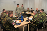 Příslušníci vzdušných sil se na Univerzitě obrany vzdělávali v oblasti leadershipu