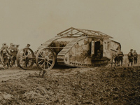 Historický kalendář: První bojové nasazení tanku 15. září 1916