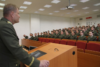 Náčelník Generálního štábu navštívil Fakultu vojenského zdravotnictví