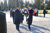 Pietní shromáždění ke dni veteránů na Čestném pohřebišti