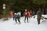 Vojáky na Winter Survivalu trápí nedostatek sněhu