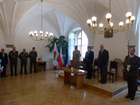 Absolutorium studentů Vyšší odborné školy Ministerstva obrany v Moravské Třebové