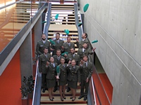 Slavnostní vyřazení na Fakultě vojenského zdravotnictví v Hradci Králové