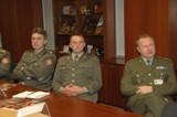 Představitelé srbské Vojenské akademie a brněnské Univerzity obrany
